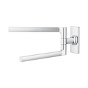Brizo 694707-PC Kintsu 8" Mini Pivoting Towel Bar