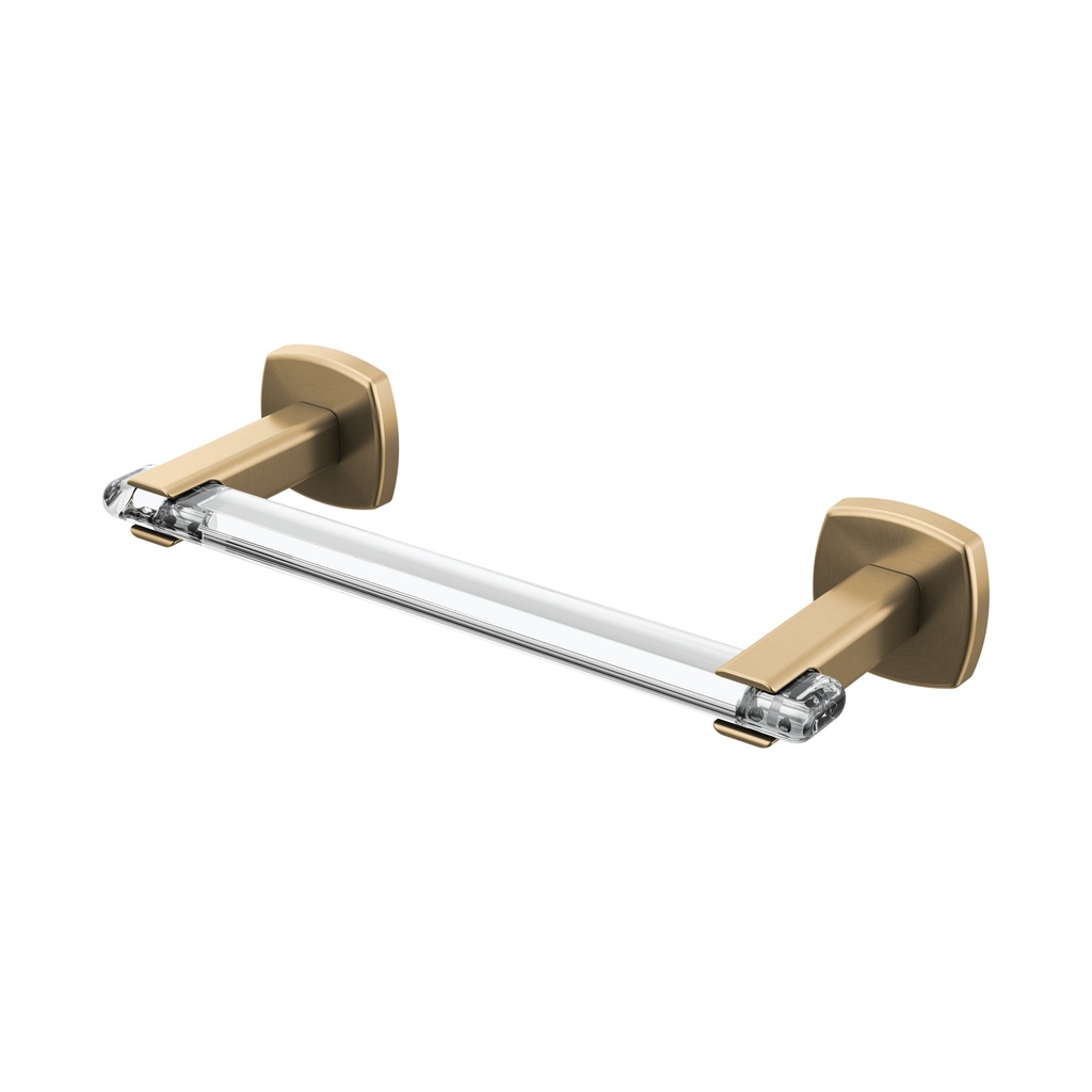 Brizo 694767-GLCL Allaria 8" Mini Towel Bar