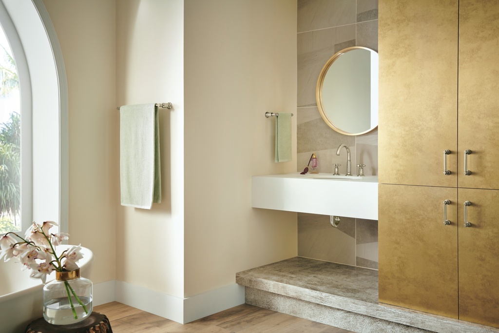 Brizo 694776-PN Invari 8" Mini Towel Bar