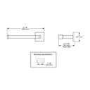 Brizo 695022-PC Open Post Tissue Holder