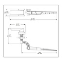 Brizo 696388-PC Vettis Universal Tank Lever