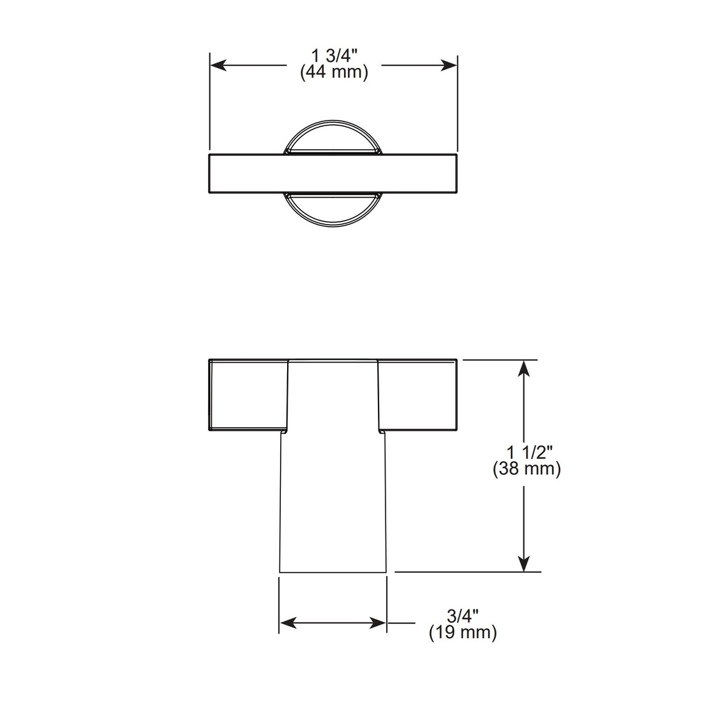 Brizo 699135-NK Litze Drawer Pull