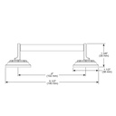 Brizo 699161-GL Rook Drawer Pull