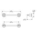 Brizo 699176-PC Invari Drawer Pull