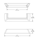 Brizo 699188-PC Vettis Drawer Pull