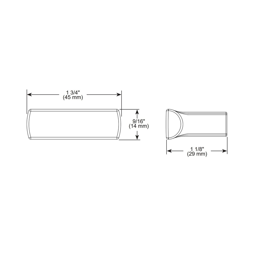 Brizo 699206-BNX Kintsu Drawer Knob