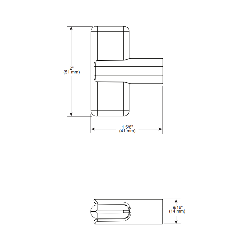 Brizo 699267-GL Allaria Drawer Knob