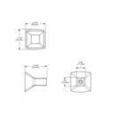 Brizo 699288-NK Vettis Drawer Knob