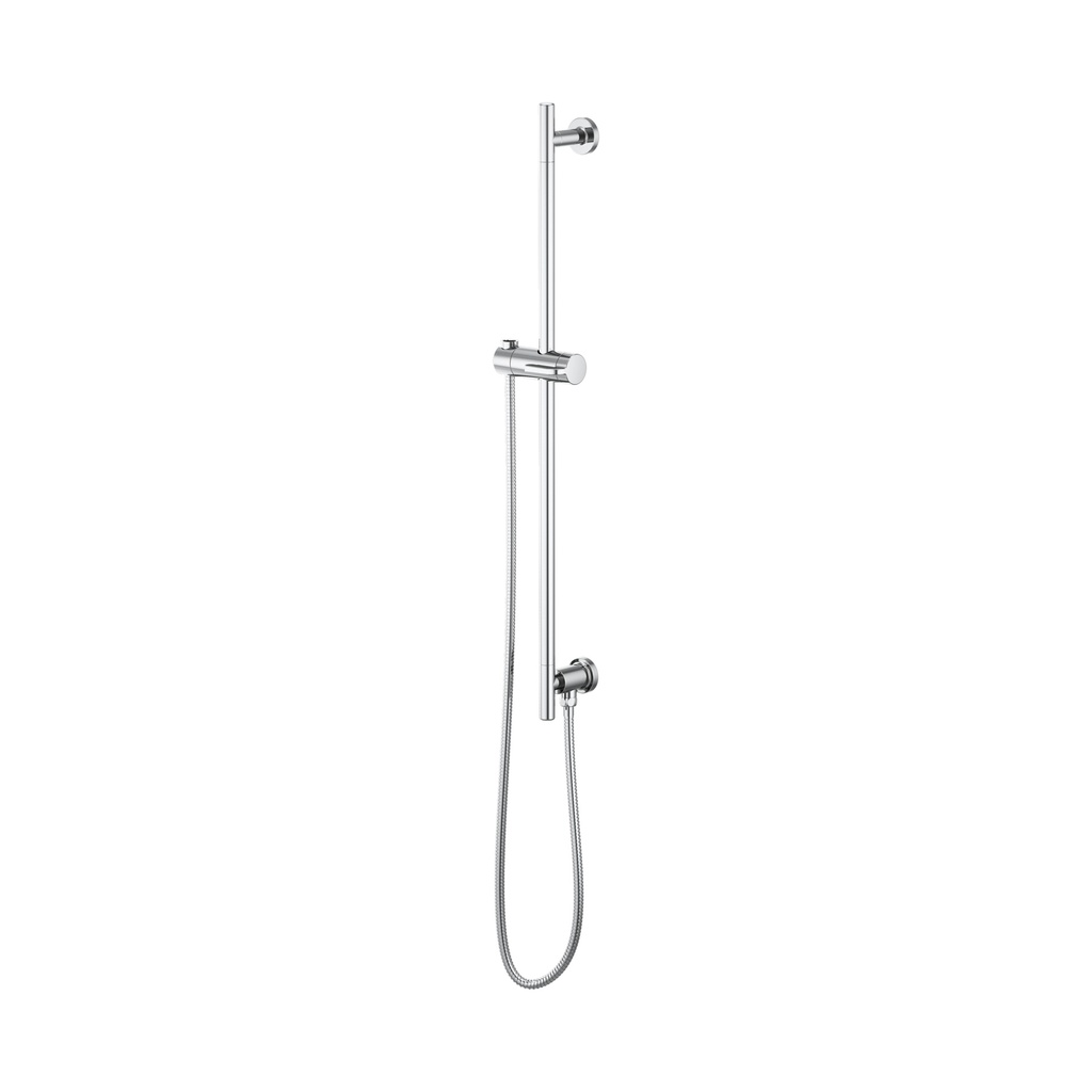 Brizo 74792-PC Universal Showering Euro Rd Slidebar W/Hose Chrome