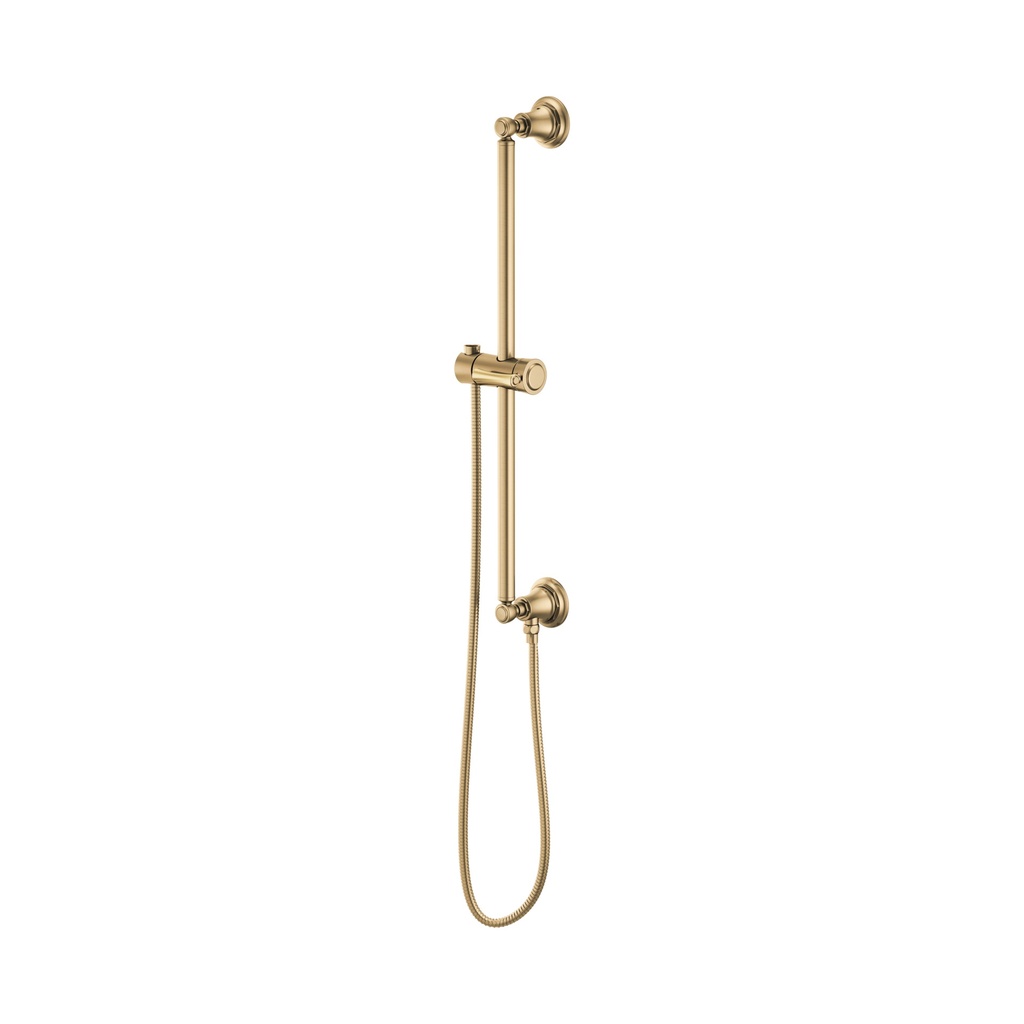 Brizo 74795-GL Universal Showering Trad'L Rd Slidebar W/Hose
