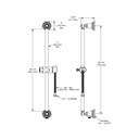 Brizo 74795-PN Universal Showering Trad'L Rd Slidebar W/Hose