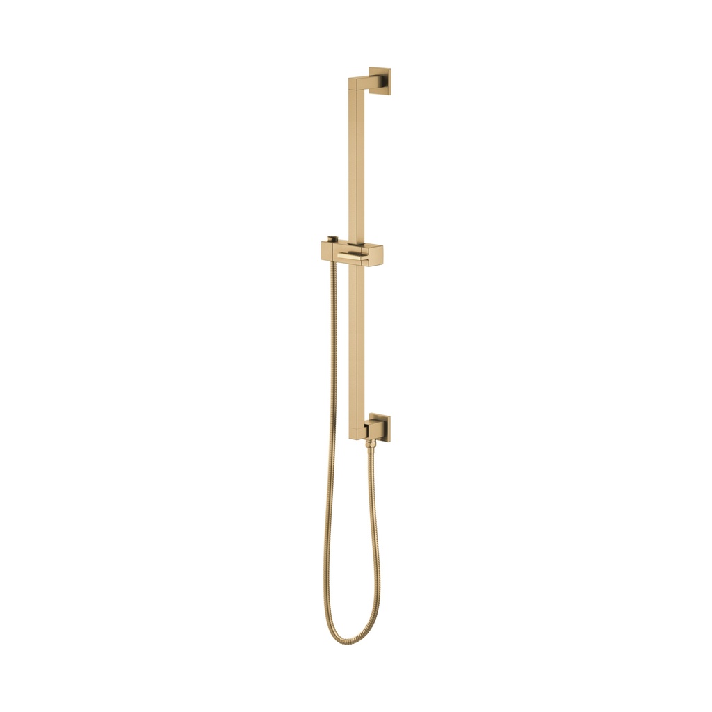 Brizo 74799-GL Universal Showering Euro Sq Slidebar W/Hose