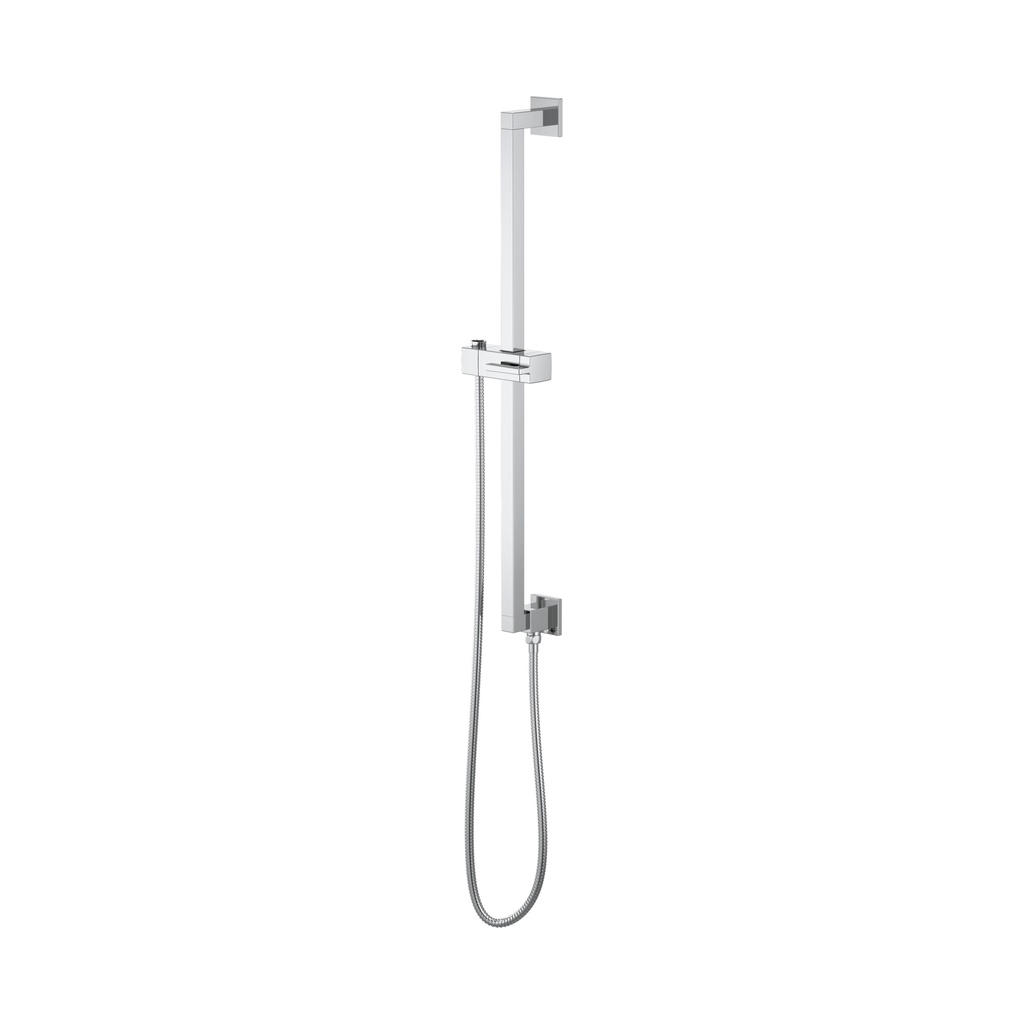 Brizo 74799-PC Universal Showering Euro Sq Slidebar W/Hose