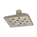 Brizo 81330-BN-2.5 Siderna H2Okinetic Square Raincan Sho Werhead