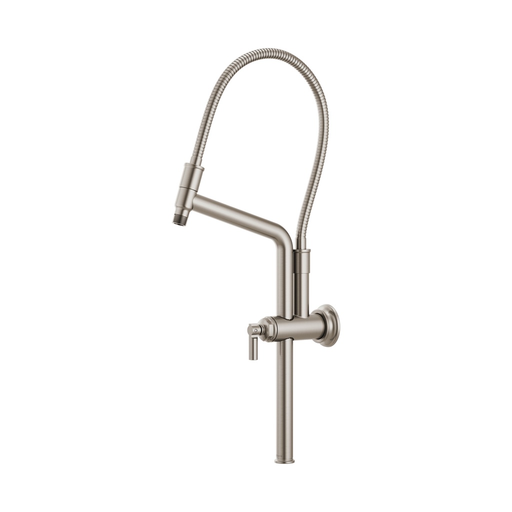 Brizo 81376-BN Universal Showering Height Adjustable Shower Arm And Flange