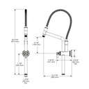 Brizo 81376-BN Universal Showering Height Adjustable Shower Arm And Flange