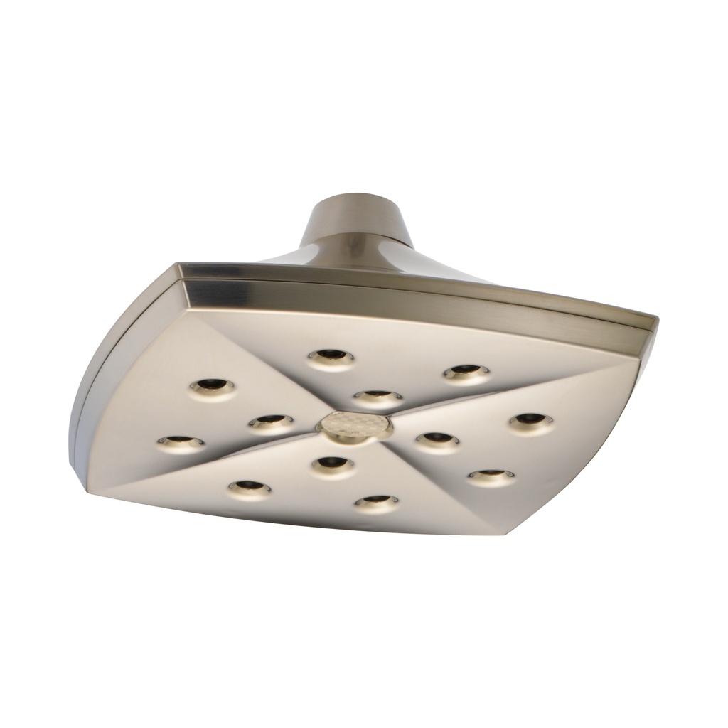 Brizo 81385-BN-2.5 Rsvp H2Okinetic Square Raincan Sho Werhead