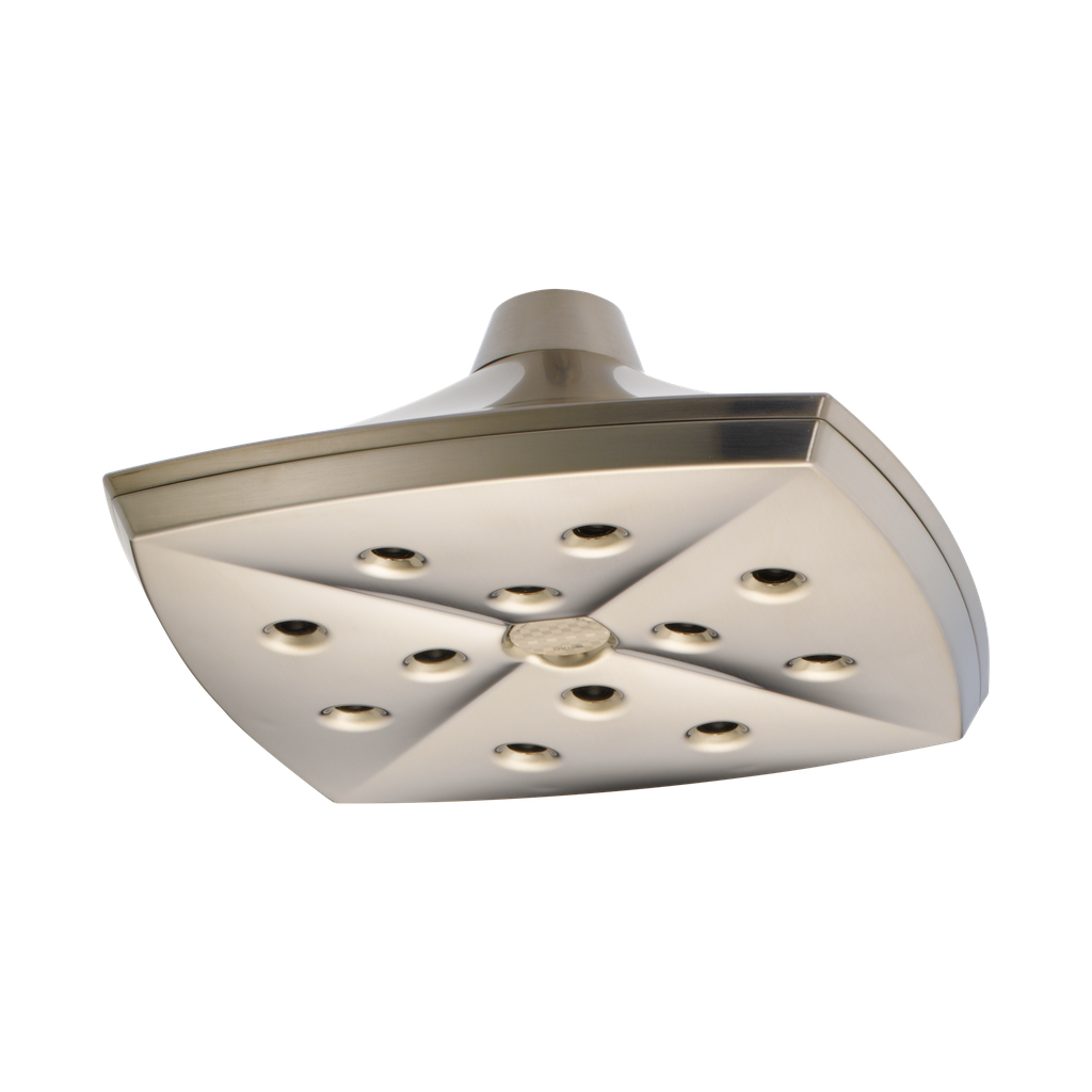 Brizo 81385-BN-2.5 Rsvp H2Okinetic Square Raincan Sho Werhead