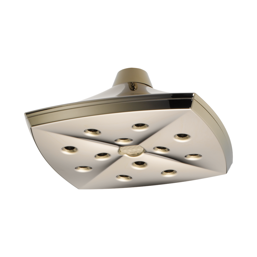 Brizo 81385-PN-2.5 Rsvp H2Okinetic Square Raincan Sho Werhead