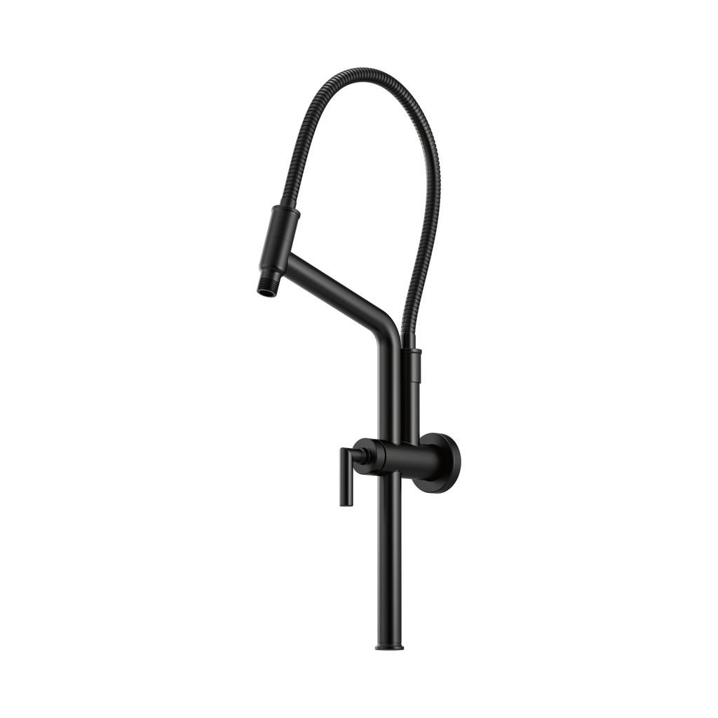 Brizo 81892-BL Universal Showering Slidebar Shower Arm & Flange
