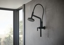 Brizo 81892-BL Universal Showering Slidebar Shower Arm & Flange