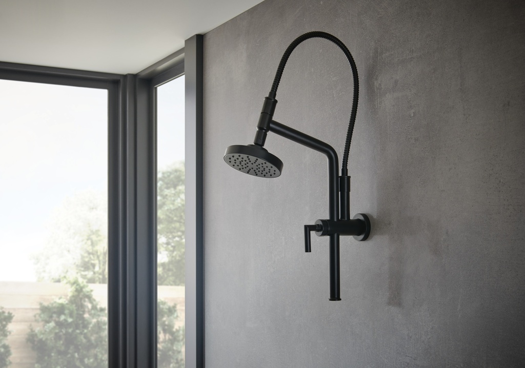 Brizo 81892-BNX Levoir Slidebar Shower Arm & Flange