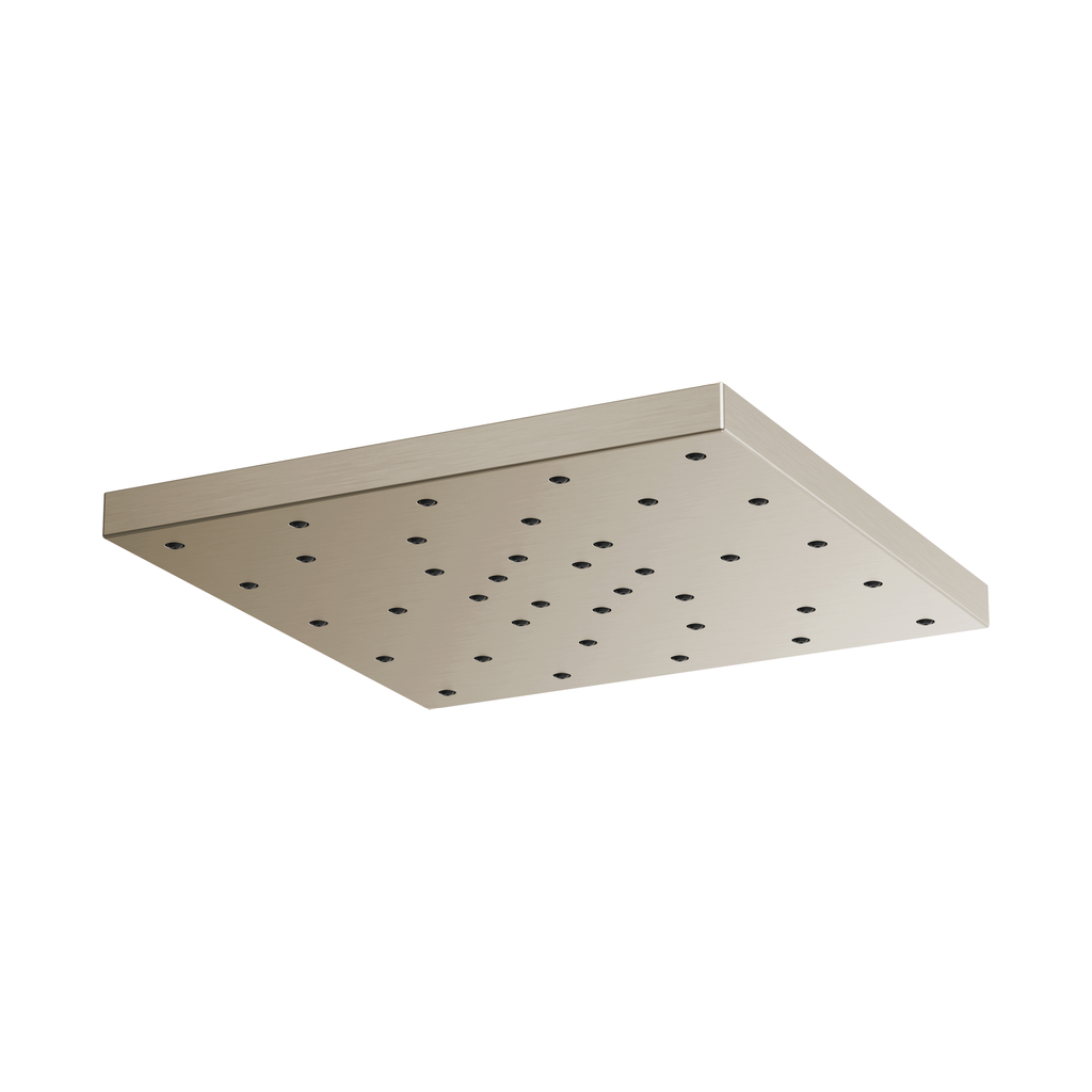 Brizo 81986-BN Essential 14" H2O Square Raincan 1-Setting