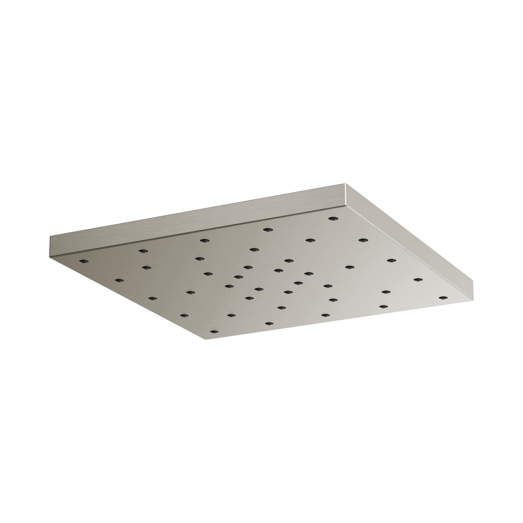 Brizo 81986-NK-2.5 Essential 14" H2O Square Raincan 1-Setting