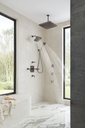 Brizo 81986-PG-2.5 Essential 14" H2O Square Raincan 1-Setting