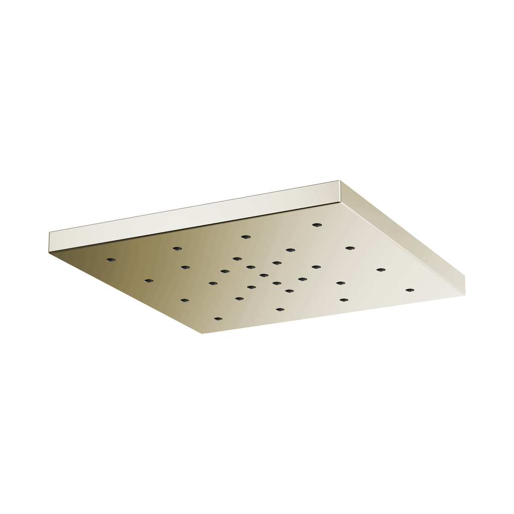 Brizo 81986-PN Essential 14" H2O Square Raincan 1-Setting