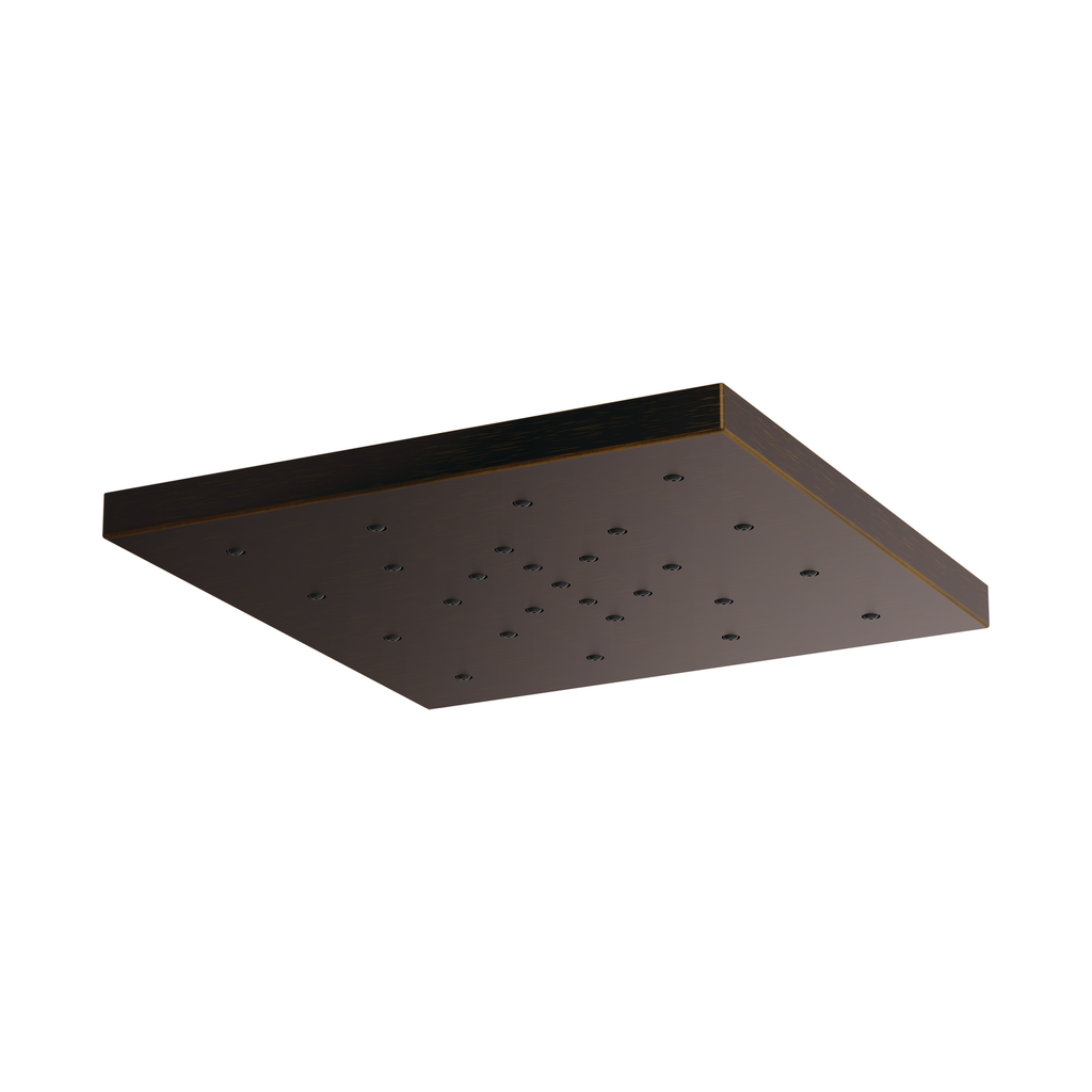 Brizo 81986-RB Essential 14" H2O Square Raincan 1-Setting