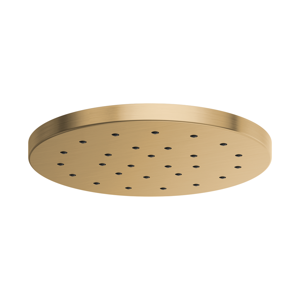 Brizo 81987-GL Essential 14" H2O Round Raincan 1-Setting