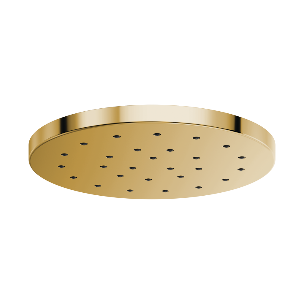 Brizo 81987-PG Essential 14" H2O Round Raincan 1-Setting