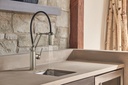 Brizo 63243LF Litze Articulating Knurled Handle Faucet Stainless