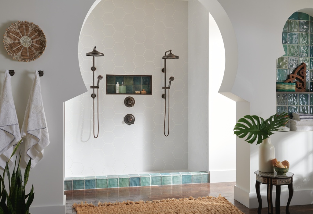 Brizo 83310-PC Traditional Ceiling Mount Shower Head