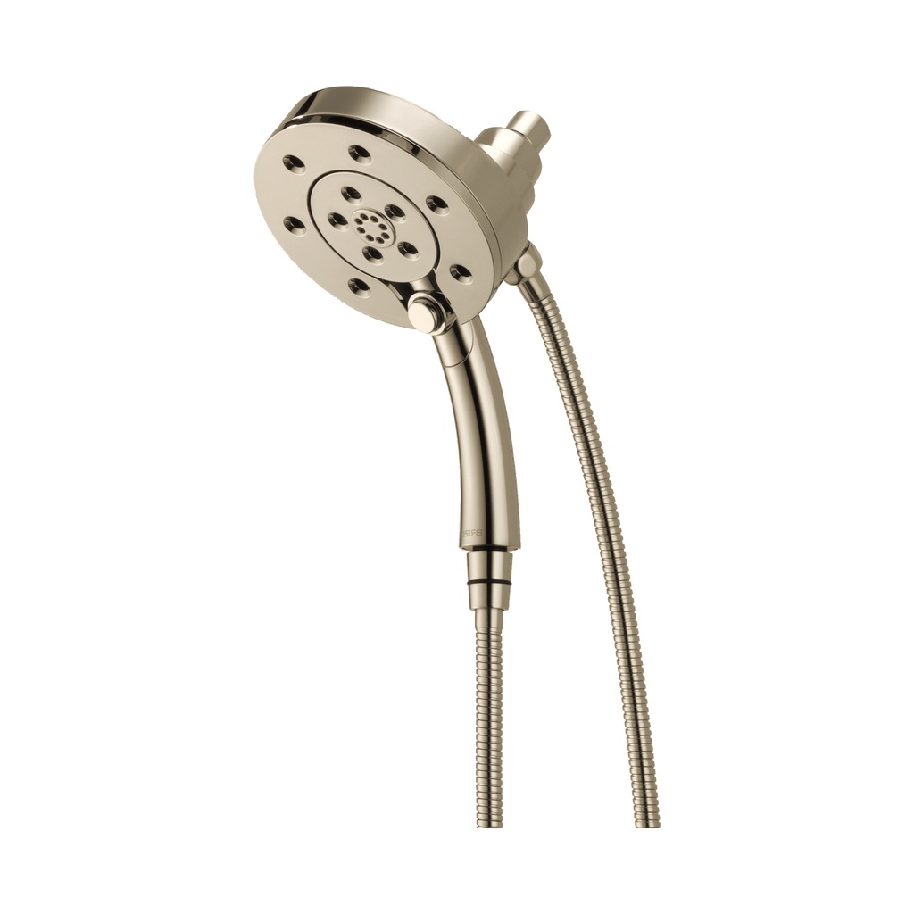 Brizo 86275-PN-2.5 European H2Okinetic Euro Round Hydrati 2In1 Shower