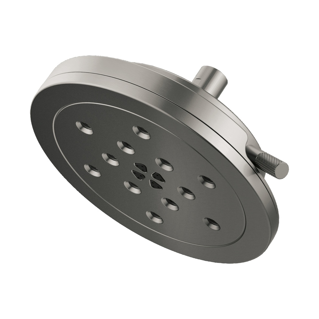 Brizo 87435-SL Litze Multifunction Showerhead With H2Okinetic Technology Luxe Steel