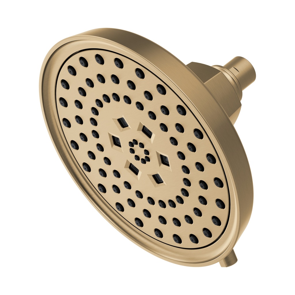 Brizo 87476-GL Invari H2Okinetic Round Multi-Function Showerhead