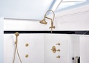 Brizo 87476-PC Invari H2Okinetic Round Multi-Function Showerhead