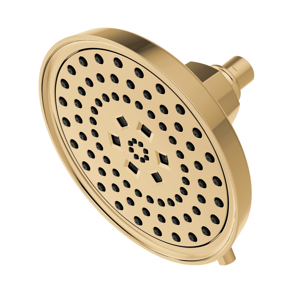 Brizo 87476-PG Invari H2Okinetic Round Multi-Function Showerhead