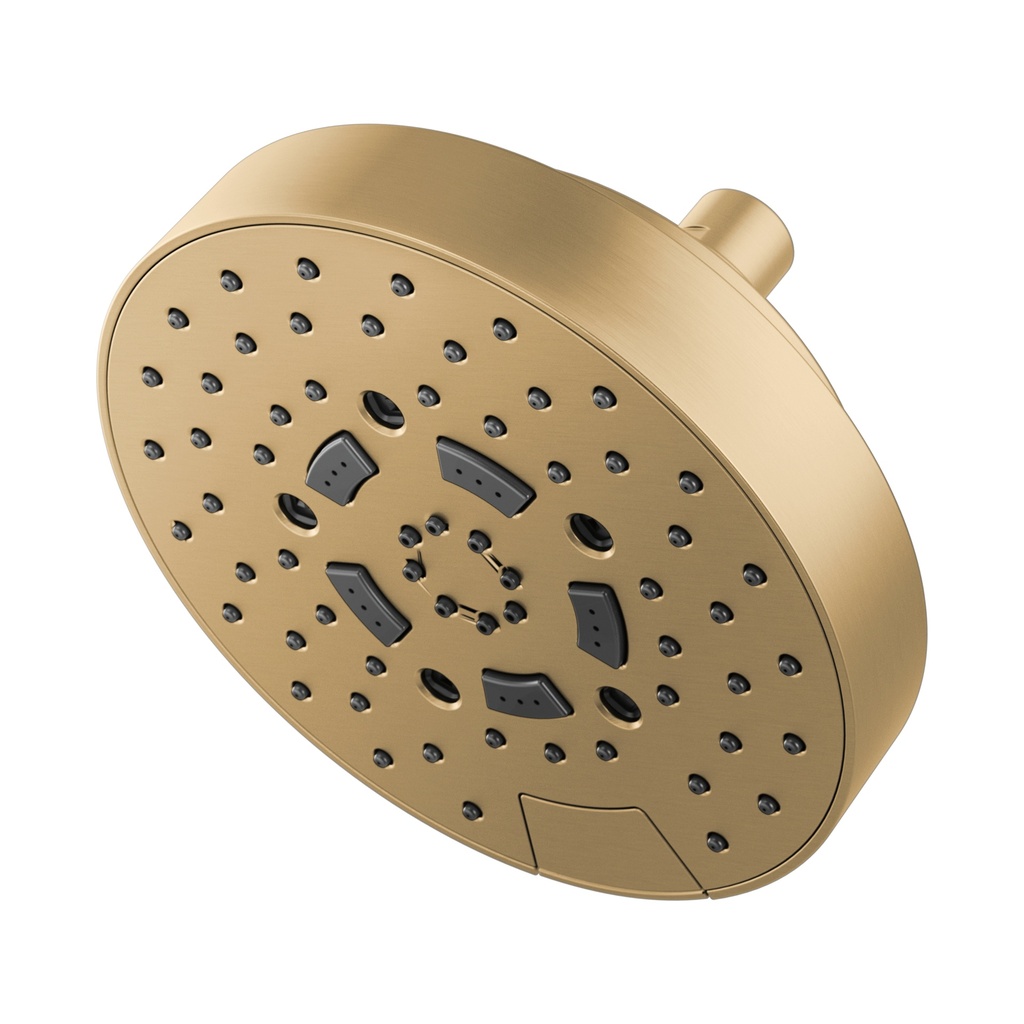 Brizo 87492-GL Universal Showering 7" Euro Rd Multifunction Showerhead