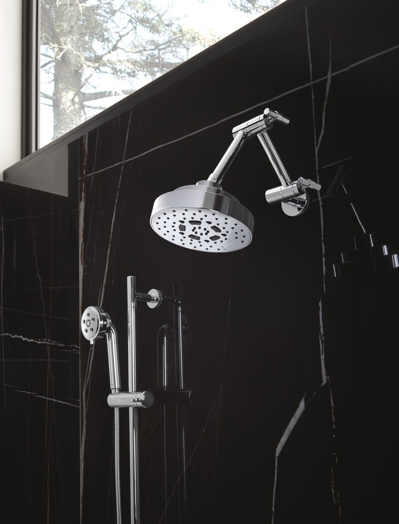 Brizo 87492-SL Universal Showering 7" Euro Rd Multifunction Showerhead