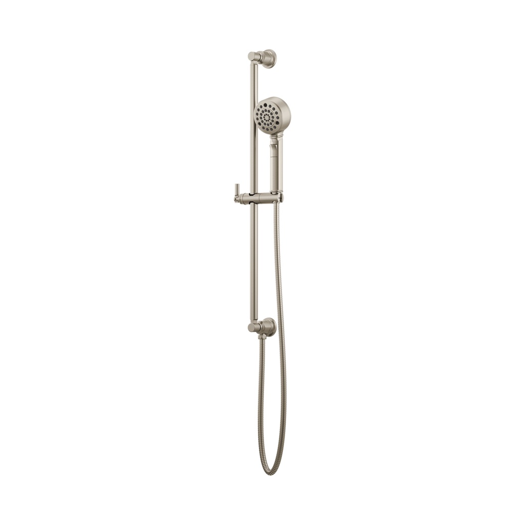 Brizo 88776-NK Invari H2Okinetic Multi-Function Slide Bar Handshower