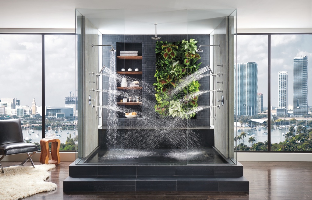 Brizo 88875-PC Odin Wall-Mount Handshower