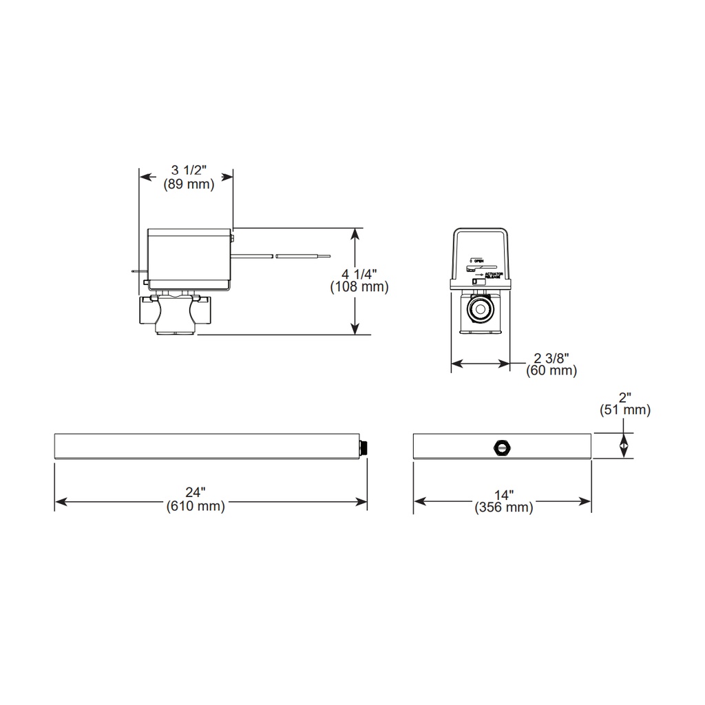 Brizo 8GA-XAD-208 Generator Pan And Auto Drain 208V Xl