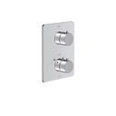 ALT 30892 Via Dante Uniplex T23 Trim Kit 2 Way Shared Chrome 1