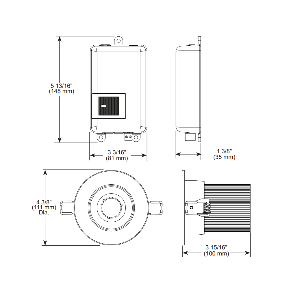 Brizo 8SP-MU-4-SL-L Chromatherapy Module And Ring