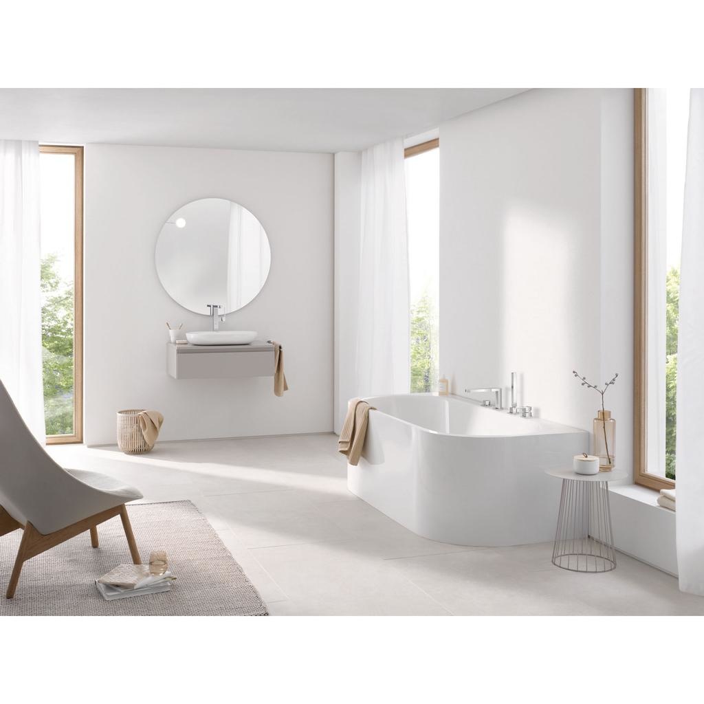 Grohe 29307003 Plus Four Hole Roman Tub Faucet Chrome 3