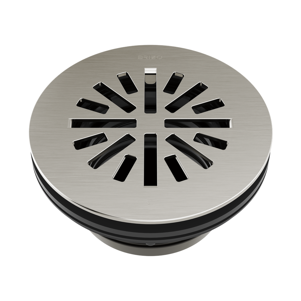 Brizo BT051414-BN 4" Prefab Round Shower Drain
