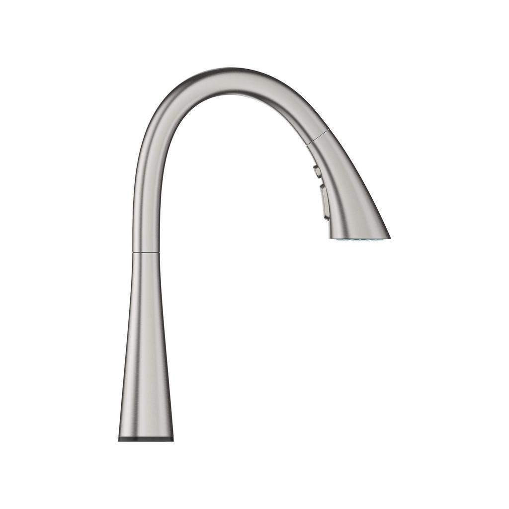 Grohe 30205DC2 Ladylux L2 Touch Triple Spray Pull Down Kitchen Faucet SuperSteel 2